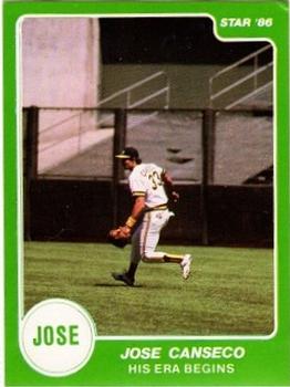 1986 Star Jose Canseco - Stickers #NNO Jose Canseco Front