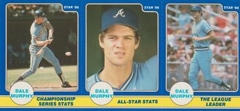 1986 Star Dale Murphy #4-6 Dale Murphy Front