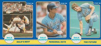 1986 Star Dale Murphy #10-12 Dale Murphy Front