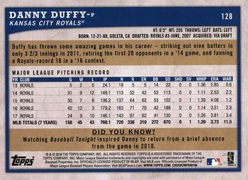 2018 Topps Big League #128 Danny Duffy Back
