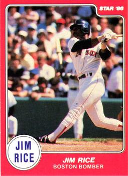 1986 Star Jim Rice #NNO Jim Rice Front