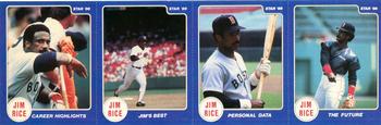 1986 Star Jim Rice #9-12 Jim Rice Front