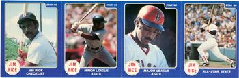 1986 Star Jim Rice #1-4 Jim Rice Front