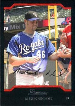 2004 Bowman Draft Picks & Prospects #BDP8 Mike Wood Front