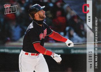 2018 Topps Now #55 Yan Gomes Front