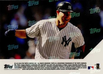 2018 Topps Now #131 Gary Sanchez Back