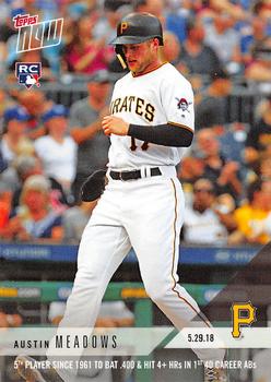 2018 Topps Now #261 Austin Meadows Front