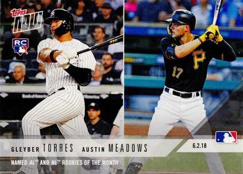 2018 Topps Now #277 Gleyber Torres / Austin Meadows Front
