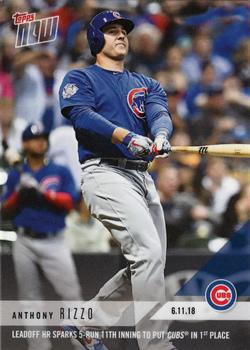 2018 Topps Now #311 Anthony Rizzo Front