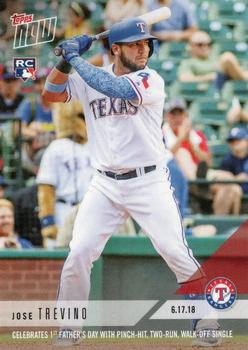 2018 Topps Now #336 Jose Trevino Front