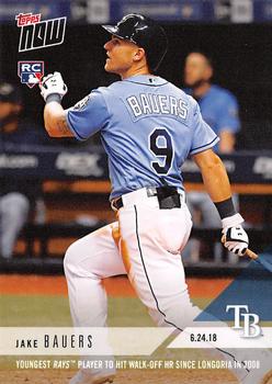 2018 Topps Now #364 Jake Bauers Front