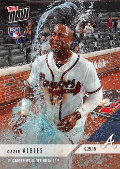 2018 Topps Now #368 Ozzie Albies Front