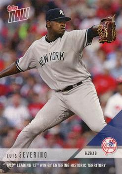 2018 Topps Now #369 Luis Severino Front