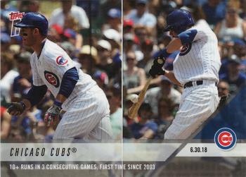 2018 Topps Now #388 Chicago Cubs Front