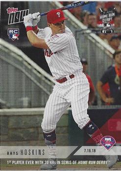 2018 Topps Now #464 Rhys Hoskins Front