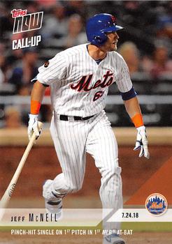 2018 Topps Now #497 Jeff McNeil Front