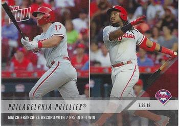 2018 Topps Now #507 Philadelphia Phillies Front