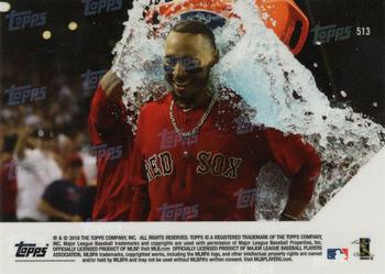 2018 Topps Now #513 Mookie Betts Back