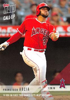 2018 Topps Now #519 Francisco Arcia Front