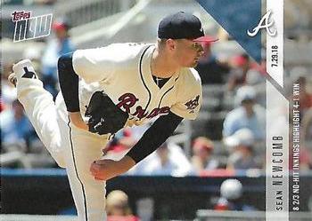2018 Topps Now #521 Sean Newcomb Front