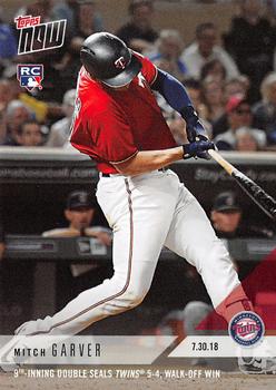 2018 Topps Now #531 Mitch Garver Front
