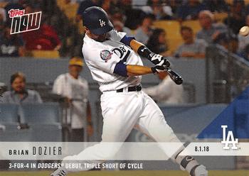 2018 Topps Now #543 Brian Dozier Front