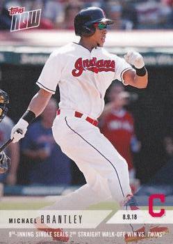 2018 Topps Now #577 Michael Brantley Front
