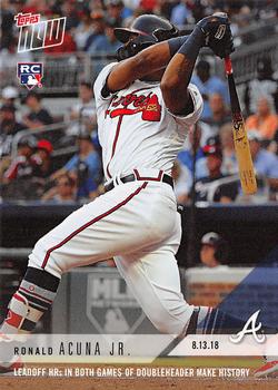 2018 Topps Now #592 Ronald Acuna Jr. Front