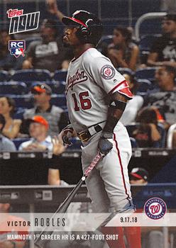 2018 Topps Now #738 Victor Robles Front