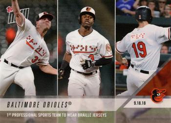 2018 Topps Now #746 Baltimore Orioles Front
