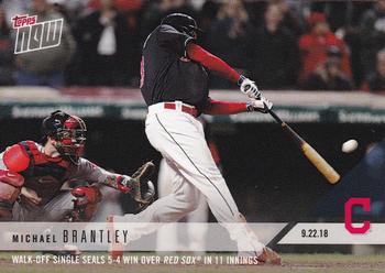 2018 Topps Now #770 Michael Brantley Front