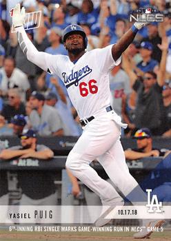 2018 Topps Now #903 Yasiel Puig Front