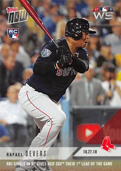 2018 Topps Now #949 Rafael Devers Front