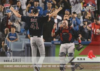 2018 Topps Now #956 Chris Sale Front