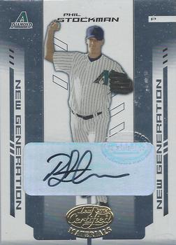 2004 Leaf Certified Materials - Mirror Autograph White #298 Phil Stockman Front