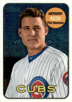 2018 Topps Heritage - Chrome #THC-20 Anthony Rizzo Front