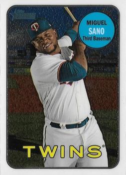 2018 Topps Heritage - Chrome #THC-30 Miguel Sano Front