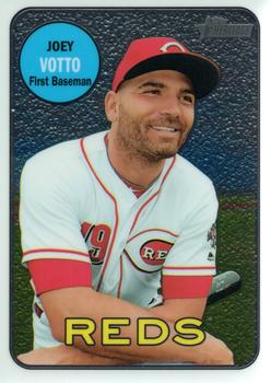 2018 Topps Heritage - Chrome #THC-70 Joey Votto Front