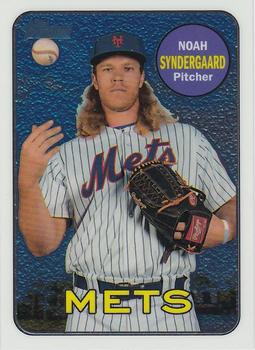 2018 Topps Heritage - Chrome #THC-90 Noah Syndergaard Front