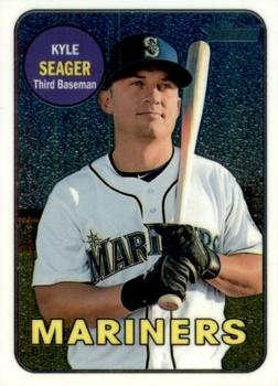 2018 Topps Heritage - Chrome #THC-233 Kyle Seager Front