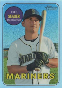 2018 Topps Heritage - Chrome Refractor #THC-233 Kyle Seager Front