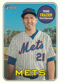 2018 Topps Heritage - Mini #718 Todd Frazier Front