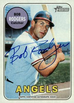 2018 Topps Heritage - Real One Autographs #ROA-BRO Bob Rodgers Front