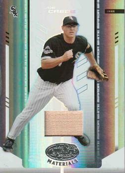 2004 Leaf Certified Materials - Mirror Bat White #101 Joe Crede Front
