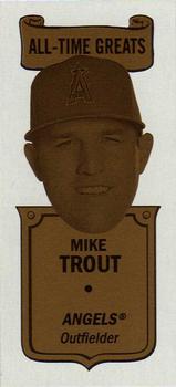 2018 Topps Heritage - 1969 Topps Bazooka All-Time Greats #69BG-3 Mike Trout Front