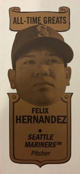 2018 Topps Heritage - 1969 Topps Bazooka All-Time Greats #69BG-13 Felix Hernandez Front