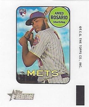 2018 Topps Heritage - 1969 Topps Decals #8 Amed Rosario Front