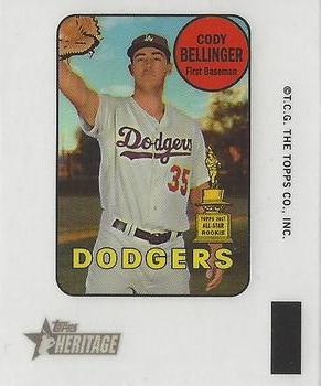 2018 Topps Heritage - 1969 Topps Decals #11 Cody Bellinger Front