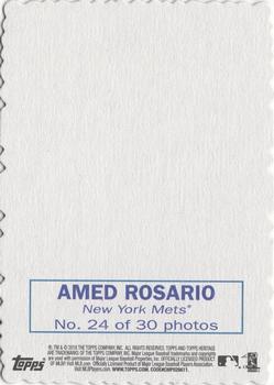 2018 Topps Heritage - 1969 Topps Deckle #24 Amed Rosario Back