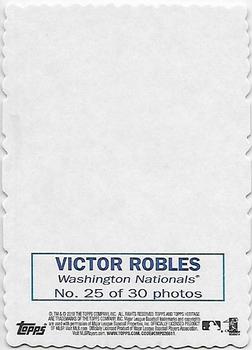 2018 Topps Heritage - 1969 Topps Deckle #25 Victor Robles Back